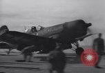 Image of aircraft F4U Pacific Ocean, 1951, second 24 stock footage video 65675039531