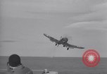 Image of aircraft F4U Pacific Ocean, 1951, second 48 stock footage video 65675039531