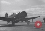 Image of aircraft F4U Pacific Ocean, 1951, second 50 stock footage video 65675039531
