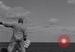 Image of Landing Signal Officer Pacific Ocean, 1951, second 3 stock footage video 65675039532