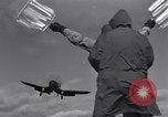 Image of Landing Signal Officer Pacific Ocean, 1951, second 10 stock footage video 65675039532