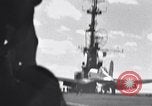 Image of Landing Signal Officer Pacific Ocean, 1951, second 15 stock footage video 65675039532