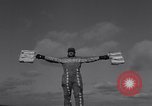 Image of Landing Signal Officer Pacific Ocean, 1951, second 20 stock footage video 65675039532