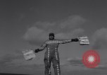 Image of Landing Signal Officer Pacific Ocean, 1951, second 22 stock footage video 65675039532