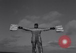 Image of Landing Signal Officer Pacific Ocean, 1951, second 23 stock footage video 65675039532