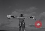 Image of Landing Signal Officer Pacific Ocean, 1951, second 24 stock footage video 65675039532