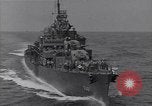 Standbild USS Sangamon philippinischen Meer, 1944, aus Sekunde 29 historischem Filmmaterial Videoclip 65675039537