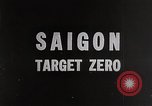 Image of Saigon at start of Tet Offensive Saigon Vietnam, 1968, second 28 stock footage video 65675039546
