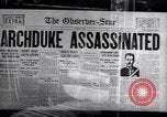 Image of newspaper headlines United States USA, 1918, second 46 stock footage video 65675039551
