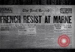 Image of newspaper headlines United States USA, 1918, second 61 stock footage video 65675039551