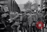 Image of American troops boarding ships and trains Germany, 1918, second 26 stock footage video 65675039555