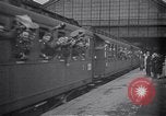 Image of American troops boarding ships and trains Germany, 1918, second 32 stock footage video 65675039555