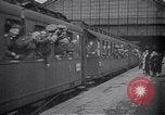 Image of American troops boarding ships and trains Germany, 1918, second 33 stock footage video 65675039555