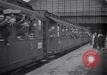 Image of American troops boarding ships and trains Germany, 1918, second 34 stock footage video 65675039555