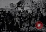 Image of British Mark IV tank with infantry in World War I Western Front, 1917, second 17 stock footage video 65675039556