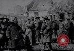 Image of British Mark IV tank with infantry in World War I Western Front, 1917, second 18 stock footage video 65675039556