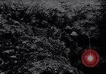 Image of British Mark IV tank with infantry in World War I Western Front, 1917, second 25 stock footage video 65675039556