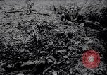 Image of British Mark IV tank with infantry in World War I Western Front, 1917, second 34 stock footage video 65675039556