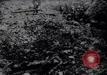Image of British Mark IV tank with infantry in World War I Western Front, 1917, second 35 stock footage video 65675039556
