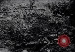 Image of British Mark IV tank with infantry in World War I Western Front, 1917, second 37 stock footage video 65675039556