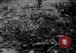 Image of British Mark IV tank with infantry in World War I Western Front, 1917, second 39 stock footage video 65675039556