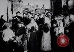 Image of British soldier reads news to civilians Europe, 1918, second 9 stock footage video 65675039557