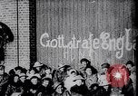Image of British soldier reads news to civilians Europe, 1918, second 26 stock footage video 65675039557