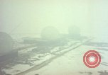 Standbild drei massive Radome Fylingdales Moor England United Kingdom, 1963, aus Sekunde 7 historischem Filmmaterial Videoclip 65675039559