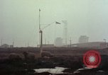 Standbild drei massive Radome Fylingdales Moor England United Kingdom, 1963, aus Sekunde 31 historischem Filmmaterial Videoclip 65675039559