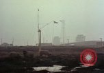 Standbild drei massive Radome Fylingdales Moor England United Kingdom, 1963, aus Sekunde 32 historischem Filmmaterial Videoclip 65675039559