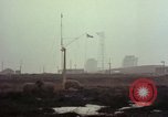 Standbild drei massive Radome Fylingdales Moor England United Kingdom, 1963, aus Sekunde 37 historischem Filmmaterial Videoclip 65675039559