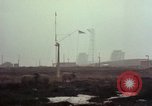 Standbild drei massive Radome Fylingdales Moor England United Kingdom, 1963, aus Sekunde 48 historischem Filmmaterial Videoclip 65675039559