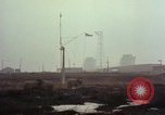 Standbild drei massive Radome Fylingdales Moor England United Kingdom, 1963, aus Sekunde 49 historischem Filmmaterial Videoclip 65675039559