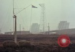 Standbild drei massive Radome Fylingdales Moor England United Kingdom, 1963, aus Sekunde 60 historischem Filmmaterial Videoclip 65675039559