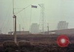 Standbild drei massive Radome Fylingdales Moor England United Kingdom, 1963, aus Sekunde 62 historischem Filmmaterial Videoclip 65675039559