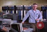 Image of technician Fylingdales Moor England United Kingdom, 1962, second 8 stock footage video 65675039578
