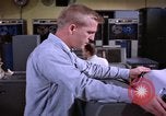 Image of technician Fylingdales Moor England United Kingdom, 1962, second 10 stock footage video 65675039578