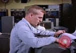 Image of technician Fylingdales Moor England United Kingdom, 1962, second 15 stock footage video 65675039578