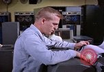 Image of technician Fylingdales Moor England United Kingdom, 1962, second 16 stock footage video 65675039578