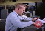 Image of technician Fylingdales Moor England United Kingdom, 1962, second 18 stock footage video 65675039578