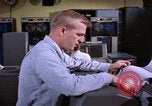 Image of technician Fylingdales Moor England United Kingdom, 1962, second 19 stock footage video 65675039578