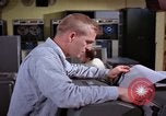 Image of technician Fylingdales Moor England United Kingdom, 1962, second 38 stock footage video 65675039578