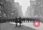Image of 27th Division troops New York City USA, 1919, second 10 stock footage video 65675039590