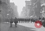 Image of 27th Division troops New York City USA, 1919, second 12 stock footage video 65675039590