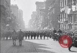Image of 27th Division troops New York City USA, 1919, second 14 stock footage video 65675039590