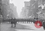 Image of 27th Division troops New York City USA, 1919, second 15 stock footage video 65675039590