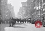 Image of 27th Division troops New York City USA, 1919, second 19 stock footage video 65675039590