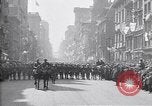 Image of 27th Division troops New York City USA, 1919, second 20 stock footage video 65675039590