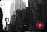 Image of 'Thos Cook and Son' travel office New York City USA, 1936, second 19 stock footage video 65675039595