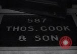 Image of 'Thos Cook and Son' travel office New York City USA, 1936, second 20 stock footage video 65675039595